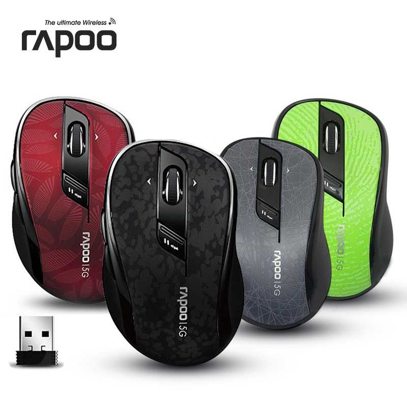 Rapoo 7100p  usb (черно-серый) - купить , скидки, цена, отзывы, обзор, характеристики - мыши