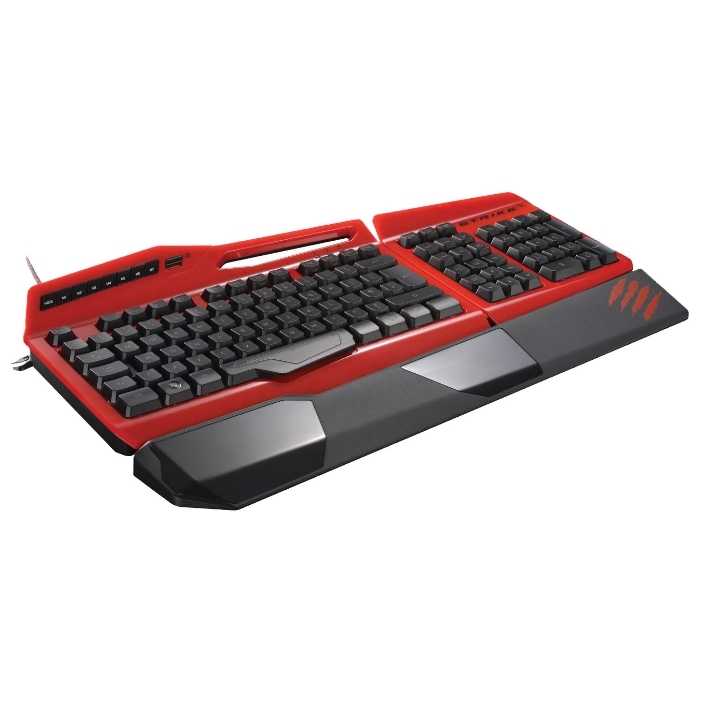 Mad catz s.t.r.i.k.e. 3 gaming keyboard white usb - купить , скидки, цена, отзывы, обзор, характеристики - клавиатуры