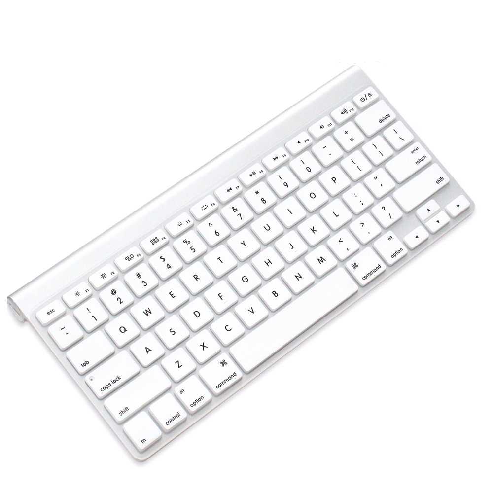 Apple wireless keyboard mc184rs/а white bluetooth (белый) - купить , скидки, цена, отзывы, обзор, характеристики - клавиатуры