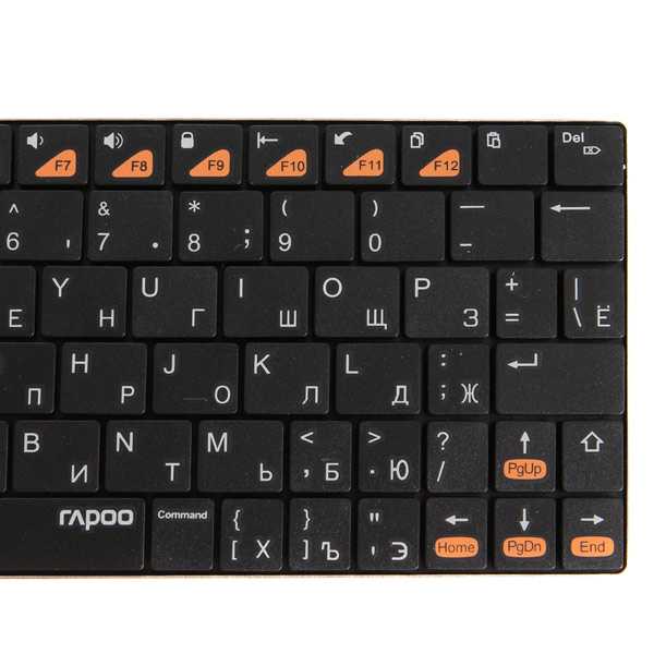 Клавиатура rapoo e6300 black — купить, цена и характеристики, отзывы