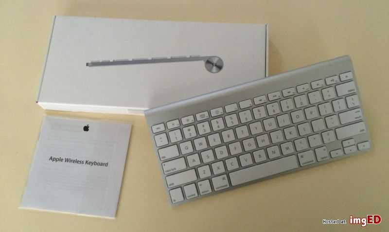 Apple a1314 wireless keyboard white bluetooth