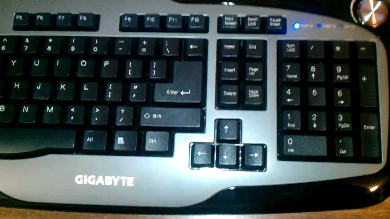 Клавиатура gigabyte gk-k6800