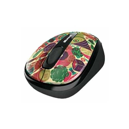 Microsoft wireless mobile mouse 3500 artist edition calvin ho usb (цветная) - купить , скидки, цена, отзывы, обзор, характеристики - мыши