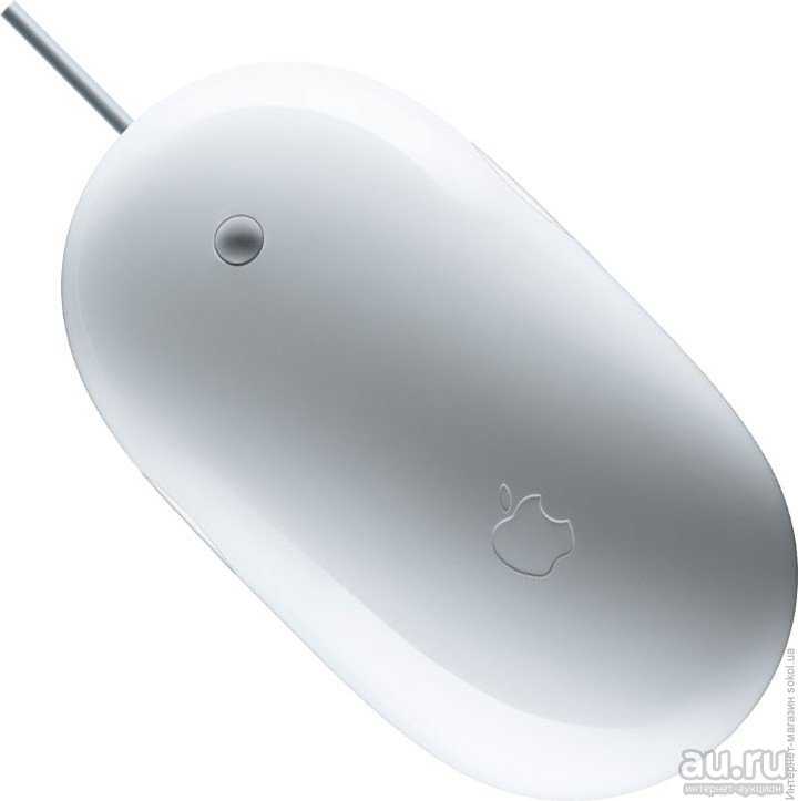 Apple mb112 mighty mouse white usb