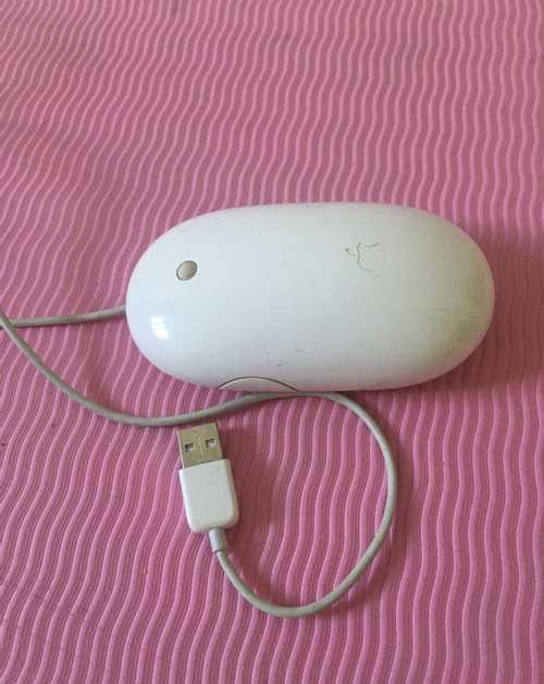 Apple mb112 mighty mouse white usb (белый) - пермь