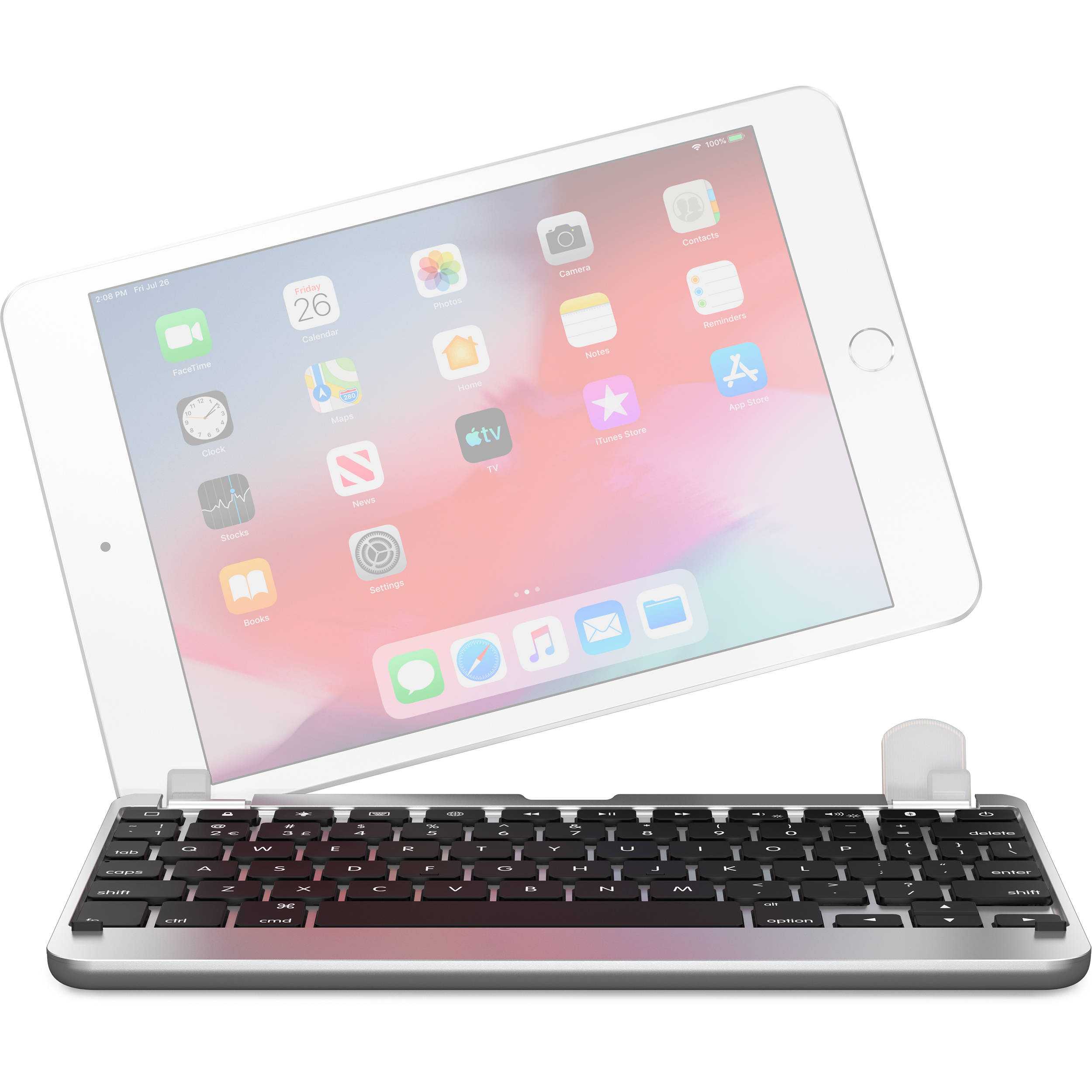 Клавиатура мышь комплект Logitech Tablet Keyboard for iPad Black Bluetooth - подробные характеристики обзоры видео фото Цены в интернет-магазинах где можно купить клавиатуру мышь комплект Logitech Tablet Keyboard for iPad Black Bluetooth