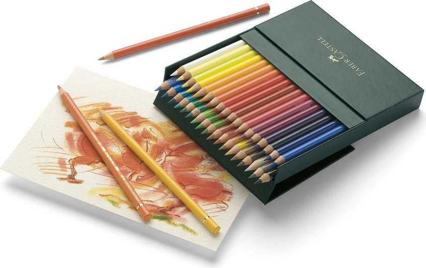 Полное руководство по цветным карандашам