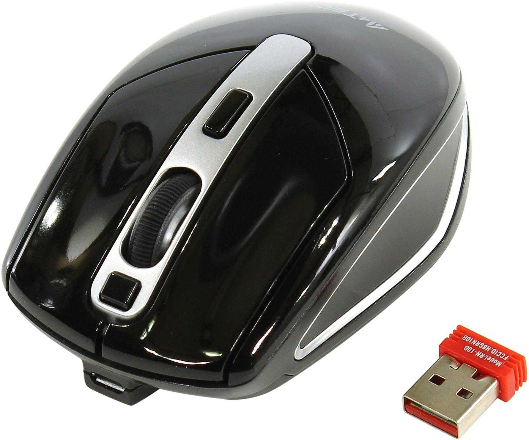 Беспроводная мышь a4tech wireless optical mouse g11-590hx blue