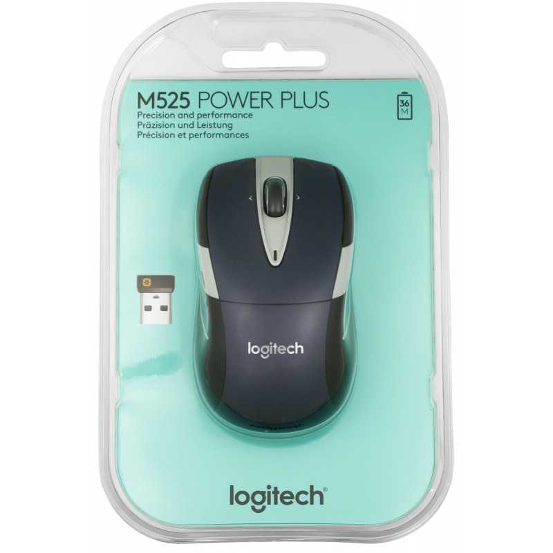 Клавиатура мышь комплект Logitech Wireless Mouse M525 Blue-Black USB - подробные характеристики обзоры видео фото Цены в интернет-магазинах где можно купить клавиатуру мышь комплект Logitech Wireless Mouse M525 Blue-Black USB