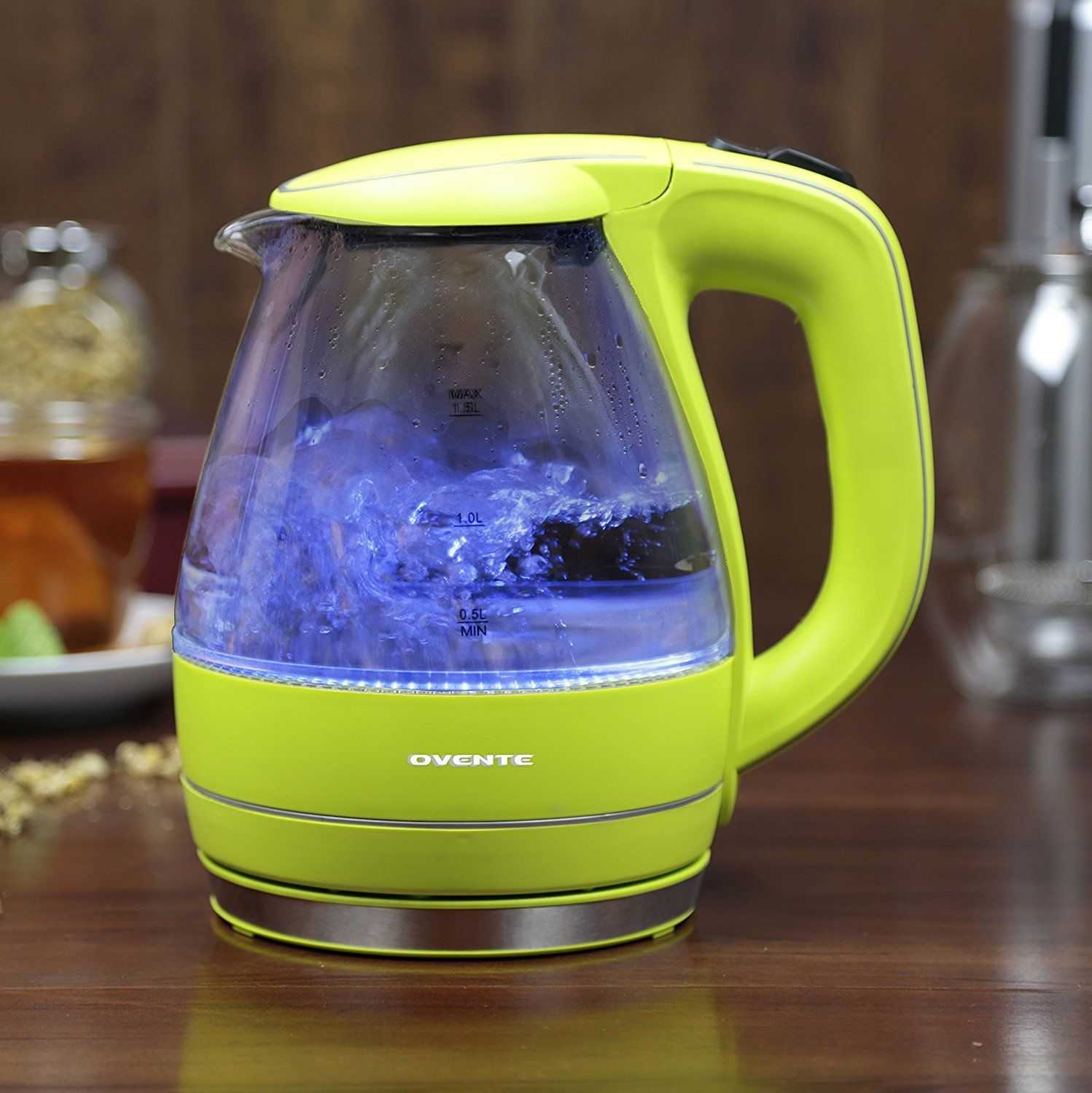 Электрический чайник какой лучше купить для дома. Clatronic WK 3501 G. Зеленый Haeger электрический чайник стеклянный. Китчен чайник стеклянный. Чайник Clatronic WK 3564.