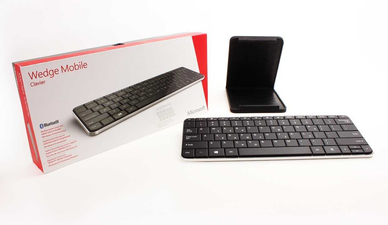 Клавиатура беспроводная microsoft wedge mobile keyboard (черный) (u6r-00017) купить от 4199 руб в новосибирске, сравнить цены, отзывы, видео обзоры и характеристики
