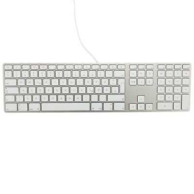 Клавиатура apple mb110 wired keyboard white usb [mb110rs(ru)/b] mb110rs/b (белый) (apple keyboard with numeric keypad) купить за 3990 руб в ростове-на-дону, отзывы, видео обзоры и характеристики