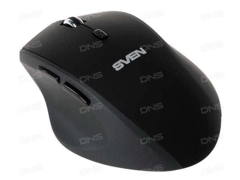 Беспроводная мышь sven wireless optical mouse rx-300 black usb 2.0