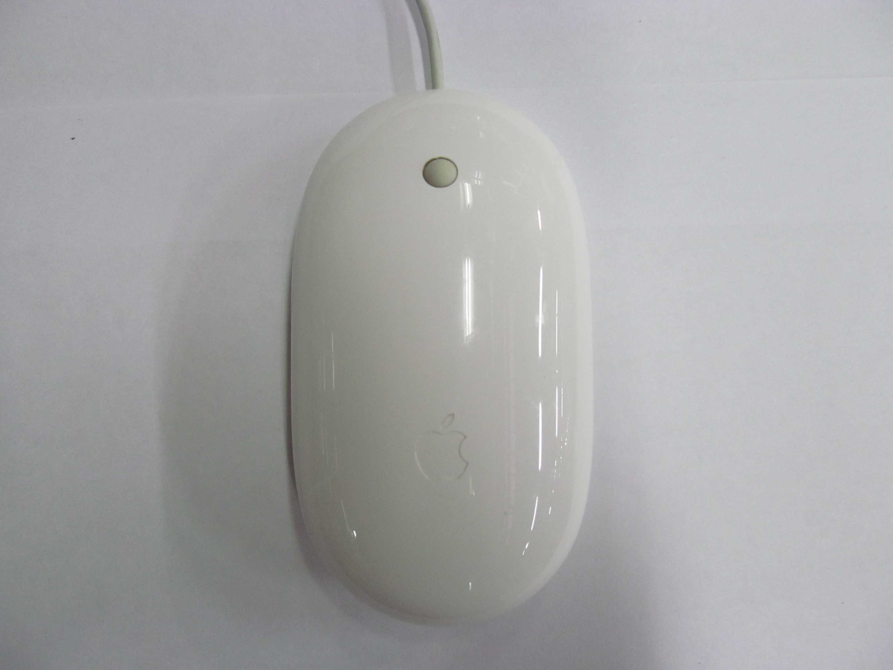 Мышь проводная apple mb112 mighty mouse white usb
