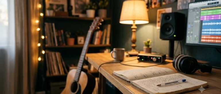 Как создать песню с нуля: жанр, текст, мелодия и сведение