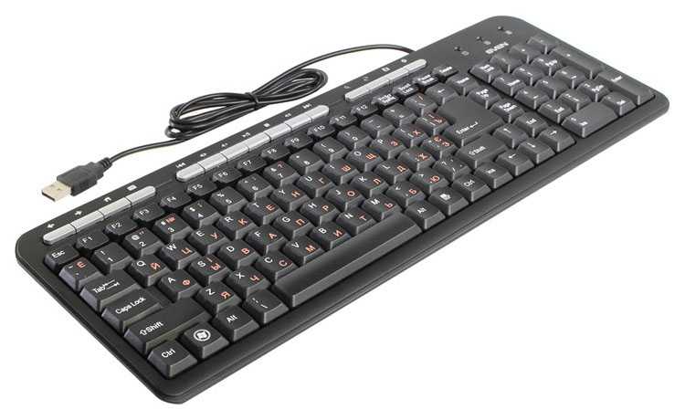 Клавиатура sven standard kb-s305 black usb