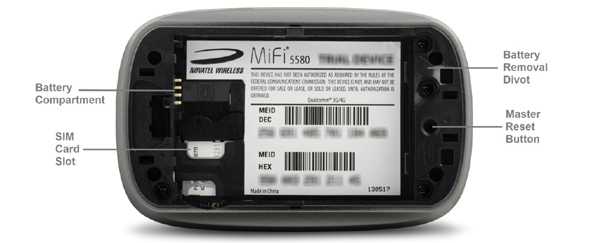 3g wi-fi роутер novatel mifi 5510l-u2 (с выходом под внешнюю антенну)