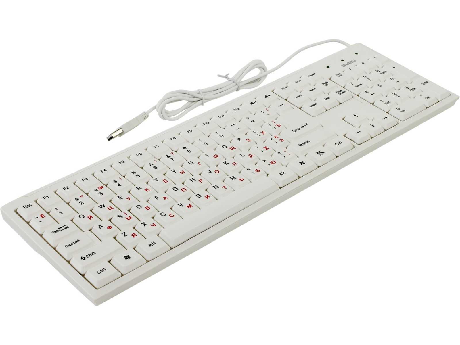 Клавиатура sven standard 303 black usb — купить в городе астрахань