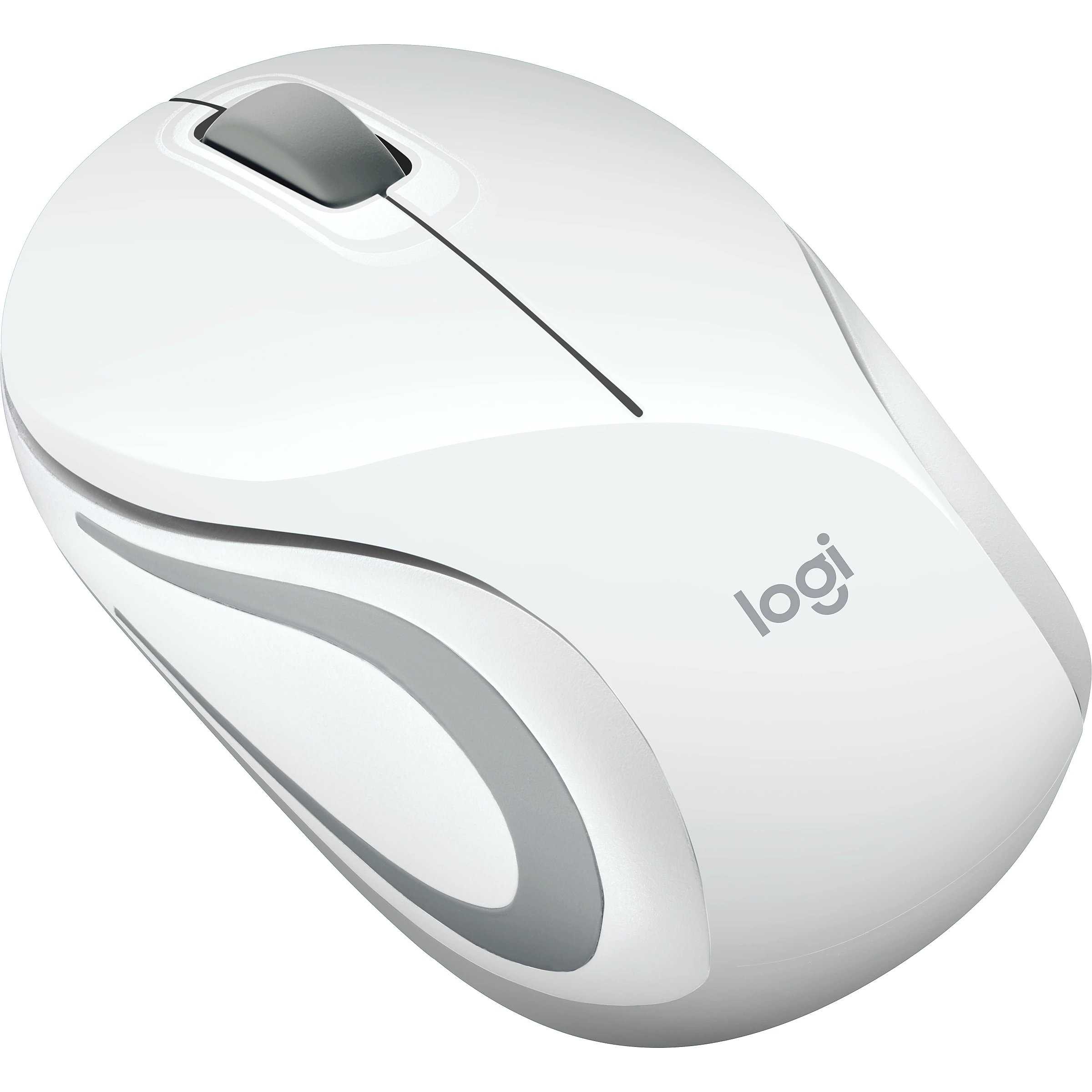Мышь беспроводная logitech wireless mini mouse m187 red-white usb