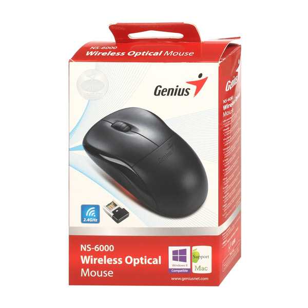 Компьютерная мышь genius ns-6010 black