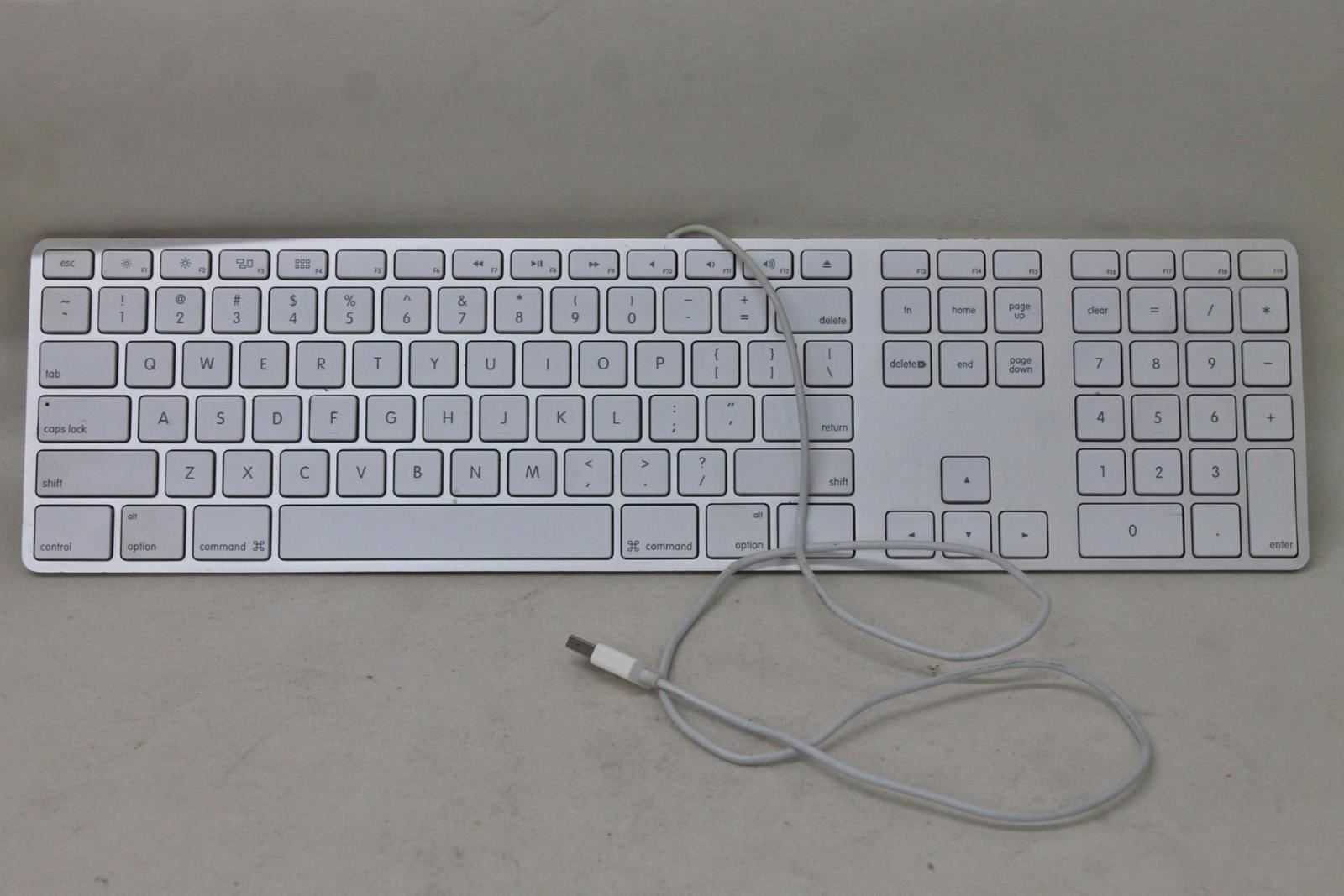 Клавиатура apple mb110 wired keyboard white usb [mb110rs(ru)/b] mb110rs/b (белый) (apple keyboard with numeric keypad) купить за 3990 руб в челябинске, отзывы, видео обзоры и характеристики