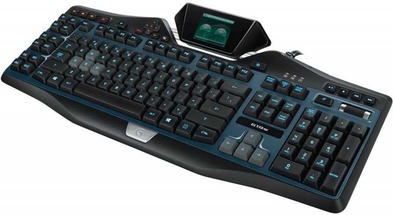 Logitech g19s keyboard for gaming black usb (черный) - купить , скидки, цена, отзывы, обзор, характеристики - клавиатуры