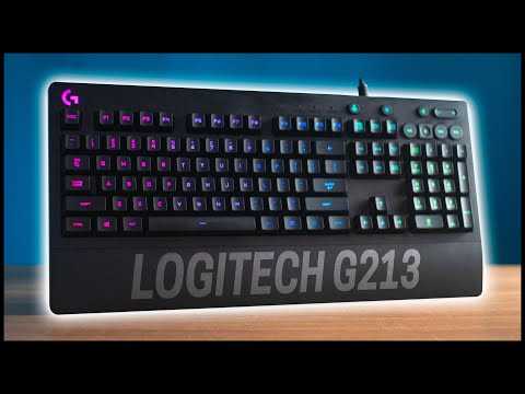 В компании Logitech попытались угодить и старым пользователям, и применить новые технологи с клавиатурой Logitech G213 Prodigy,
