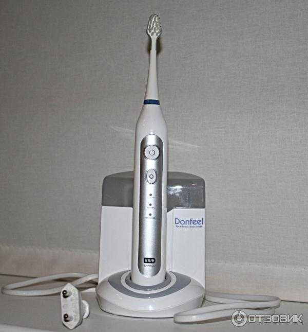 Ультразвуковая зубная щетка donfeel: обзор популярных моделей и фирмы производителя