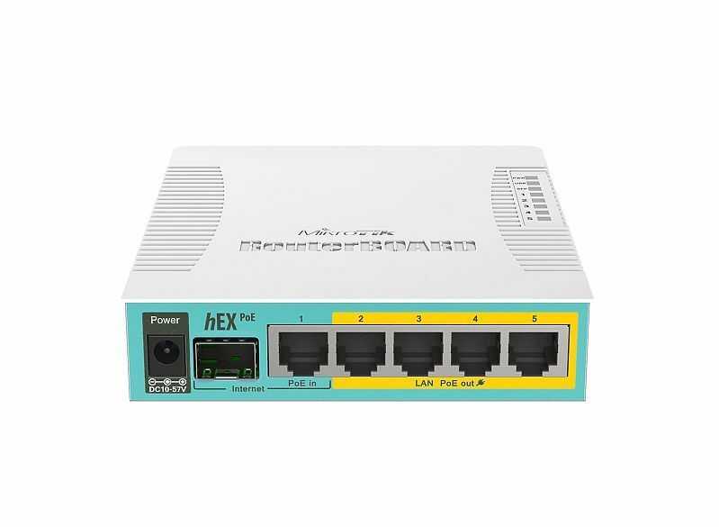 Mikrotik routers and wireless - products: hex s