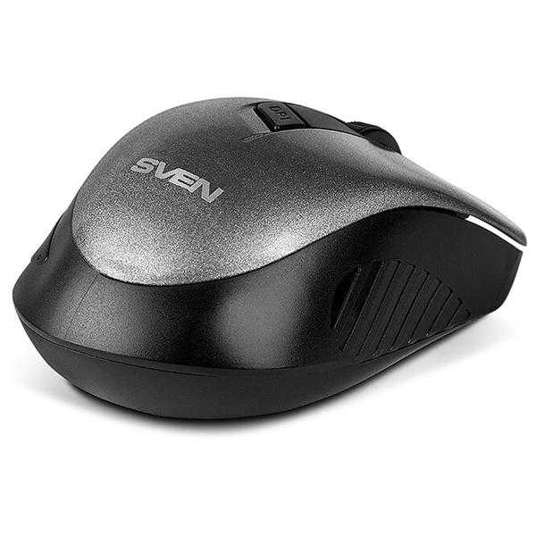 Беспроводная мышь sven wireless optical mouse rx-305 black usb 2.0