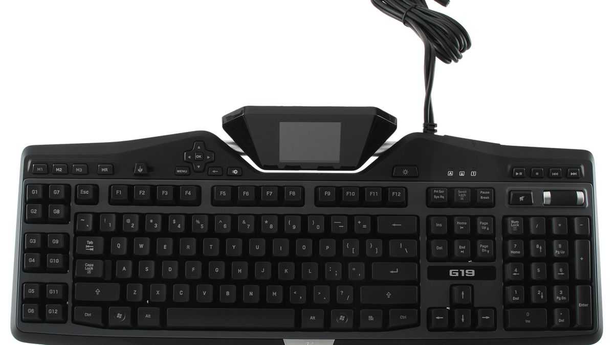 Клавиатура logitech g19s keyboard for gaming