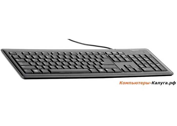 Gembird kb-6050lu-bl-ua black usb - купить , скидки, цена, отзывы, обзор, характеристики - клавиатуры