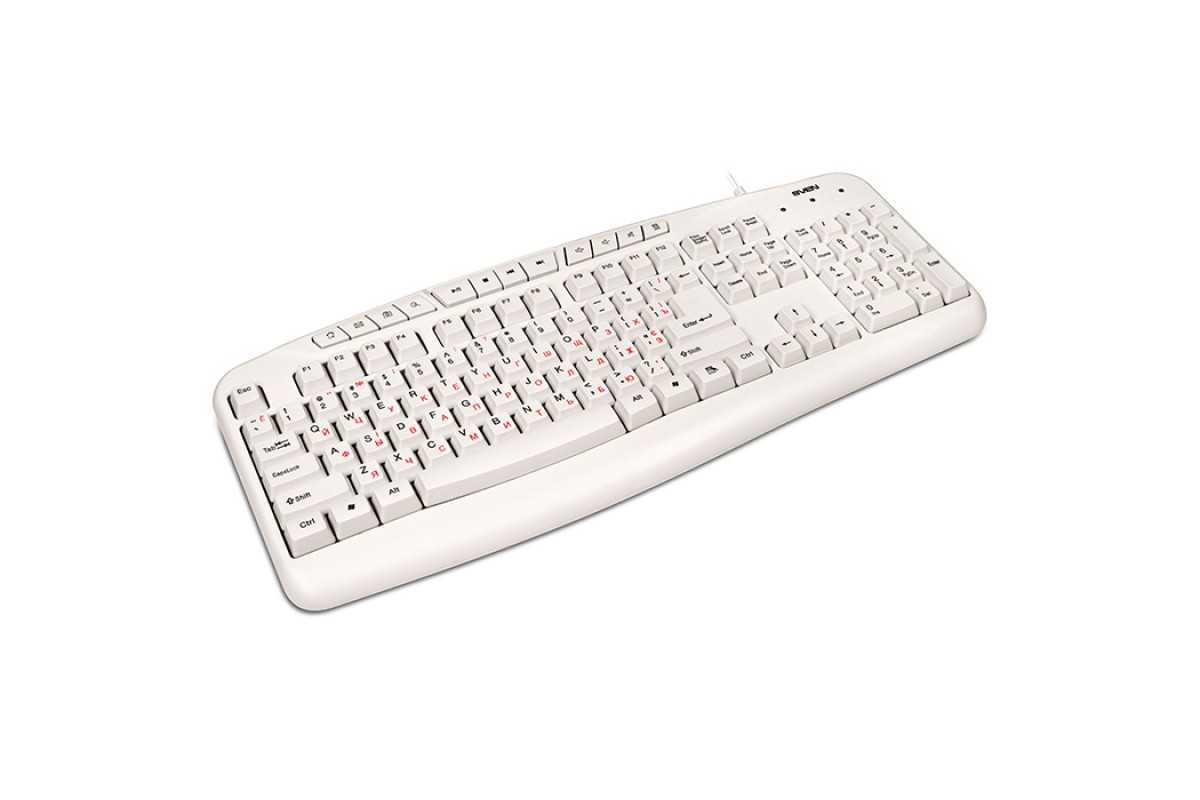 Клавиатура sven white usb comfort 3050