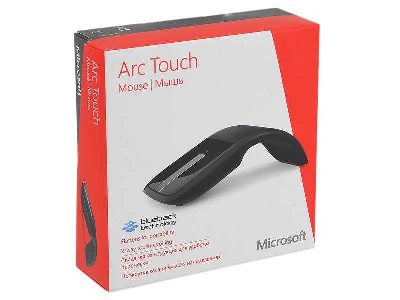Microsoft arc touch mouse black usb