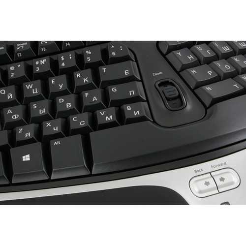 Microsoft natural wireless ergonomic desktop 7000 black-grey usb купить по акционной цене , отзывы и обзоры.