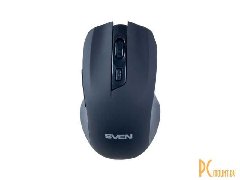 Беспроводная мышь sven wireless optical mouse rx-350 black usb 2.0