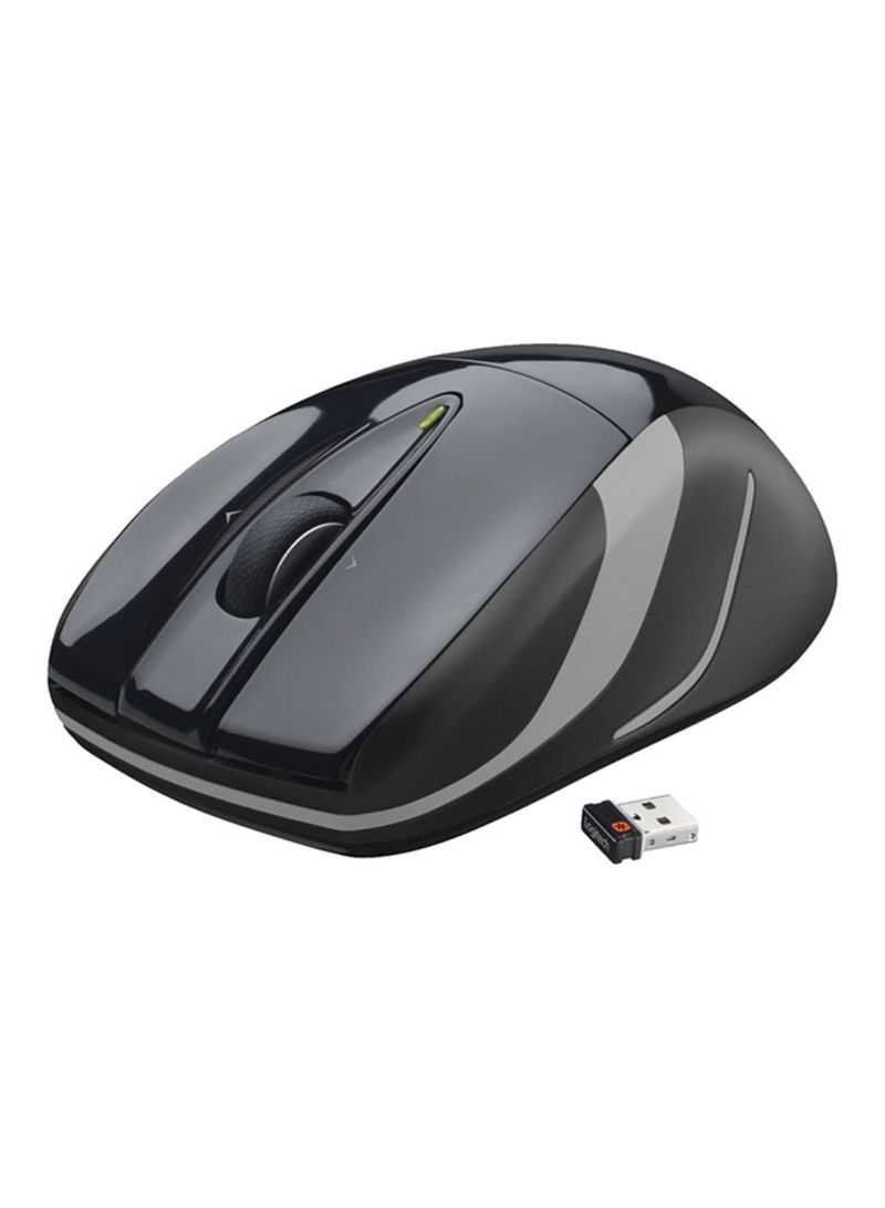 Logitech wireless mouse m525 black usb