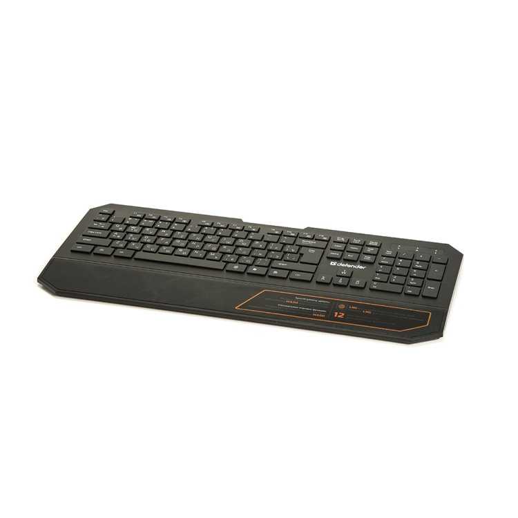 Клавиатура defender oscar sm-600 pro black usb — купить в городе тамбов