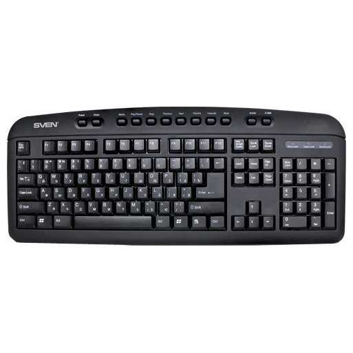 Комплект клавиатура и мышь sven comfort 3400 wireless black usb
