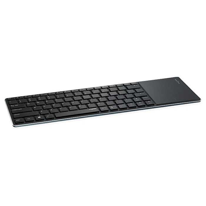 Rapoo e6700 bluetooth touch keyboard white bluetooth - купить , скидки, цена, отзывы, обзор, характеристики - клавиатуры