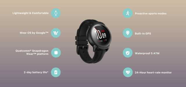 Обзор ticwatch e3 мощных смарт-часов на wear os — отзывы tehnobzor