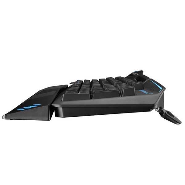Mad catz s.t.r.i.k.e. 5 gaming keyboard for pc black usb
