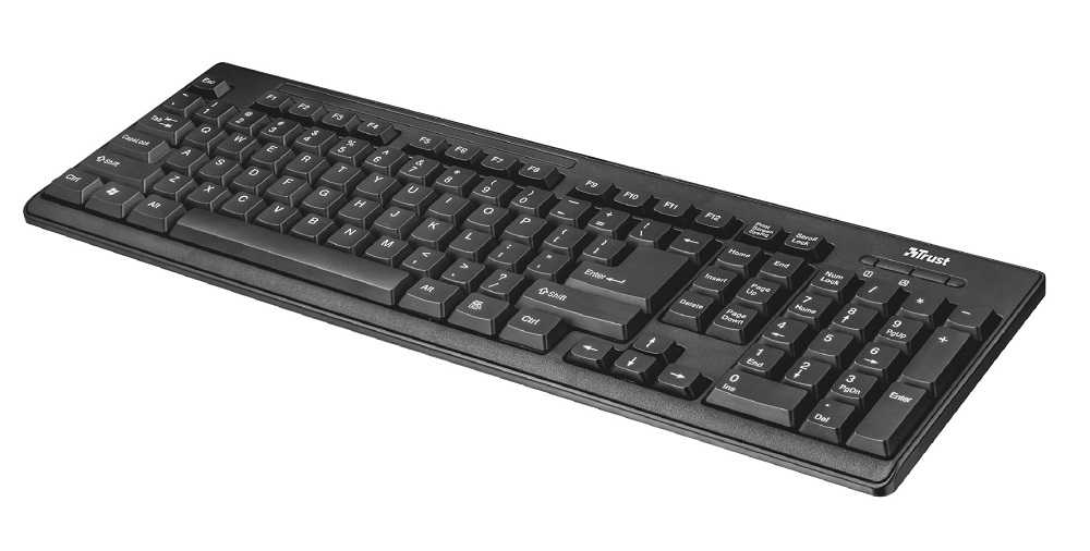 Клавиатура + мышь беспроводные trust nola wireless keyboard (черный) (19125) купить от 1079 руб в воронеже, сравнить цены, отзывы, видео обзоры и характеристики