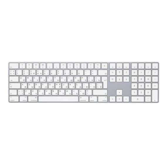 Клавиатура apple mb110 wired keyboard white usb [mb110rs(ru)/b] mb110rs/b (белый) (apple keyboard with numeric keypad) купить за 3990 руб в волгограде, отзывы, видео обзоры и характеристики