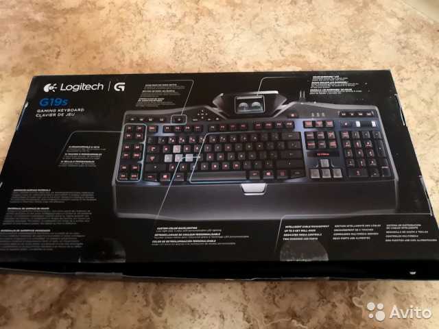 Клавиатура logitech g19s keyboard for gaming