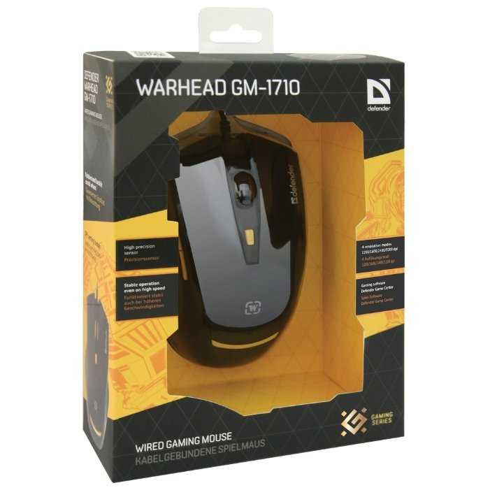 Defender warhead gm-1500 black-orange usb купить по акционной цене , отзывы и обзоры.