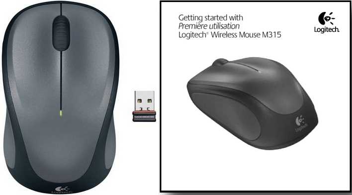 Logitech wireless mouse m525 green-black usb