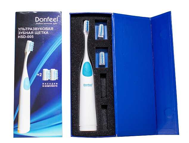 Ультразвуковая зубная щетка donfeel: обзор популярных моделей и фирмы производителя