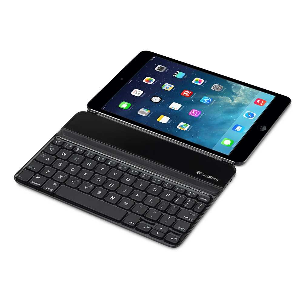 Logitech ultrathin keyboard folio black bluetooth