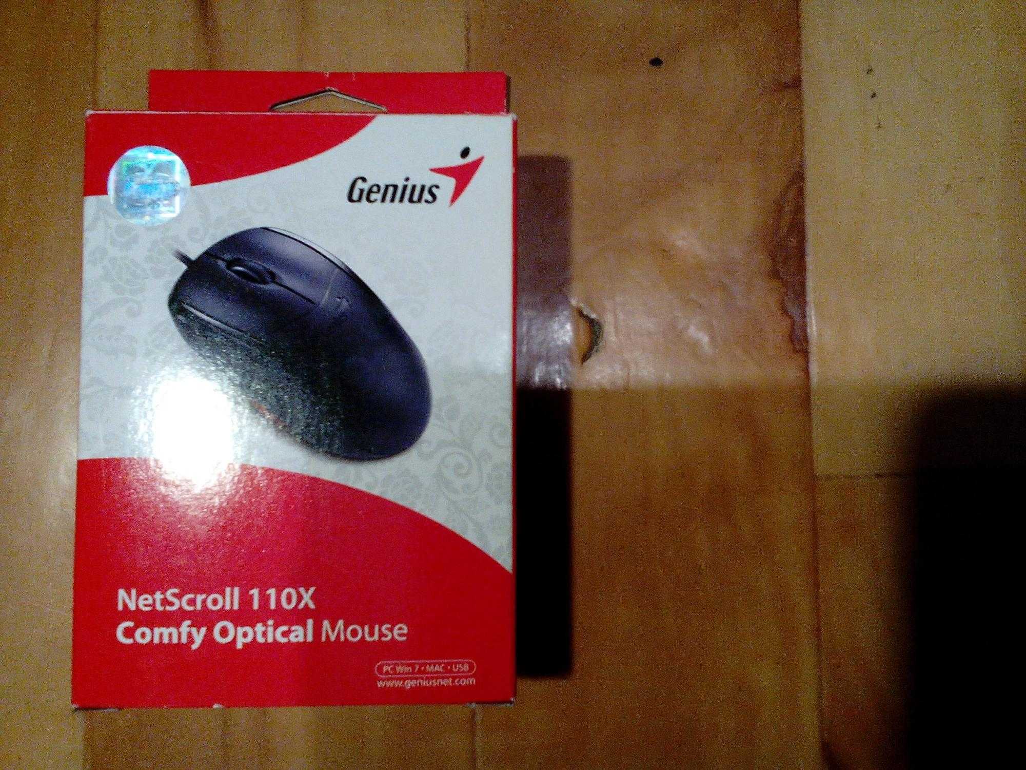 Проводная мышь genius netscroll 100x black usb 2.0 — купить, цена и характеристики, отзывы